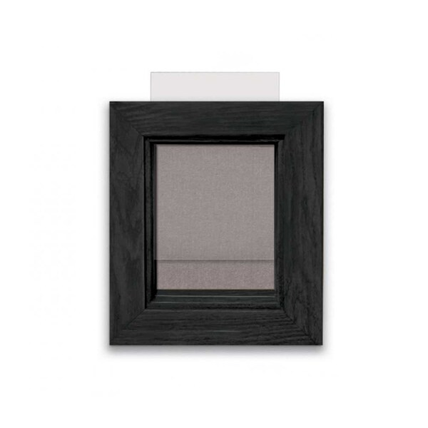United Visual Products Outdoor Enclosed Combo Board, 48"x36", Bronze Frame/Grey & Surf UVCB4836ODBZ-GREY-SURF - main